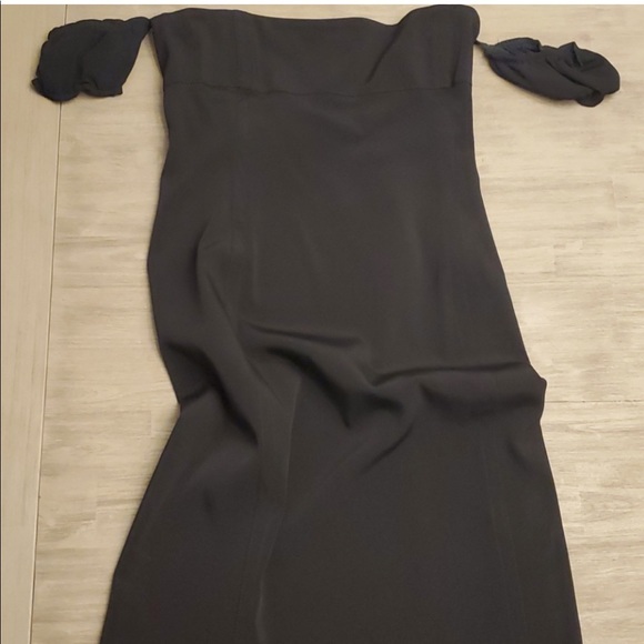 Prada Strapless Dress with removable sleeves. - Picture 3 of 9